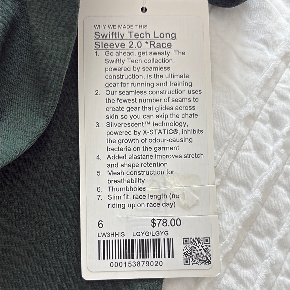 Lululemon Athletica swiftly tech long sleeve 2.0 - Picture 4 of 5